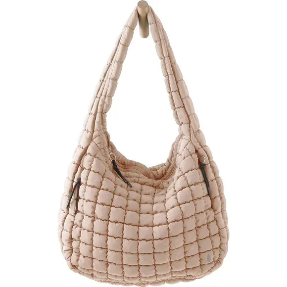 Free People Movement Quilted Carryall Bag - Off White - Picture 1 of 13